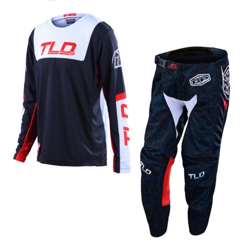 Troy Lee Designs Youth GP Pant & Jersey Fractura Bmx Motocross SM 24 Moto fly